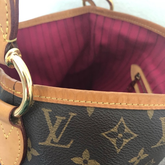Authentic LV Delightful PM Monogram Pivoine Tote - Picture 7 of 16